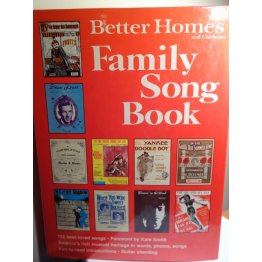 Better Homes and Gardens, Family Song Book, Hardcover