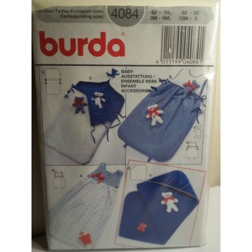 BURDA Sewing Pattern 4084 