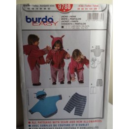 BURDA Sewing Pattern 9780 