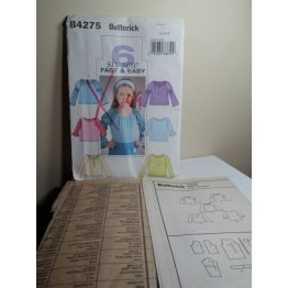 Butterick Sewing Pattern 4275 