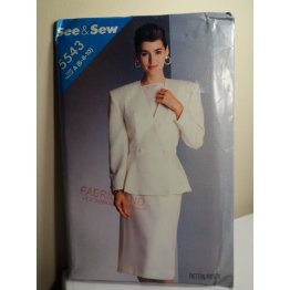 Butterick See and Sew Sewing Pattern 5543