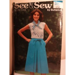 Butterick See and Sew Sewing Pattern 5753 