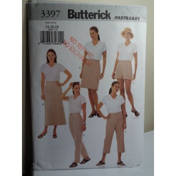 Butterick Sewing Pattern 3397 