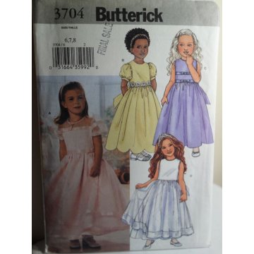 Butterick Sewing Pattern 3704 