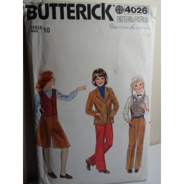 Butterick Sewing Pattern 4026 