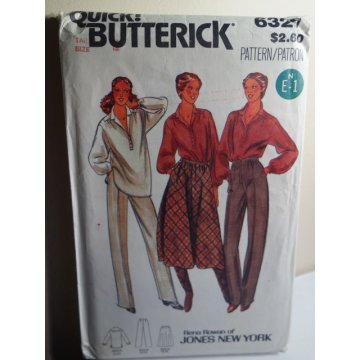 Butterick Sewing Pattern 6327 