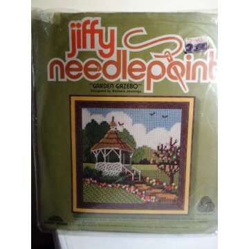 Jiffy Needlepoint, Garden Gazebo No. 5740 