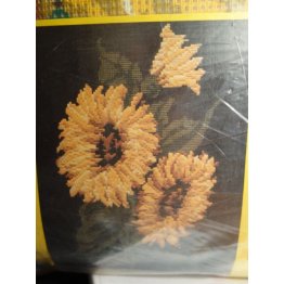 PATONS Quick Tapestry Kit, Sunflowers, VERY RARE 