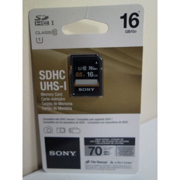 SONY 16GB SD SDHC UHS-I Memory Card 