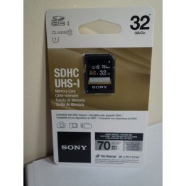 SONY 32GB SD SDHC UHS-I Memory Card 