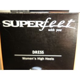 SUPERfeet Dress, High Heel, Womens .75 Premium Insole 