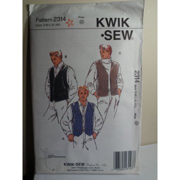 KWIK SEW Sewing Pattern 2314 