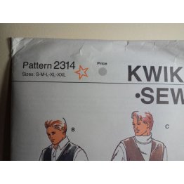 KWIK SEW Sewing Pattern 2314 