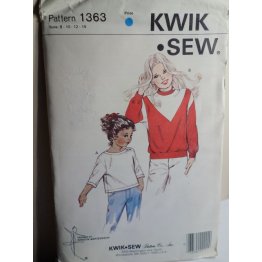 KWIK SEW Sewing Pattern 1363 