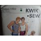 KWIK SEW Sewing Pattern 1727 