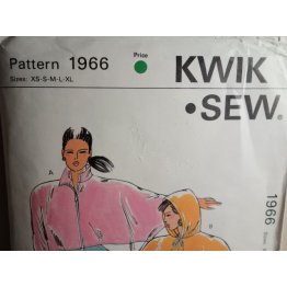 KWIK SEW Sewing Pattern 1966 