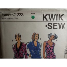 KWIK SEW Sewing Pattern 2233 