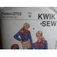 KWIK SEW Sewing Pattern 2753 