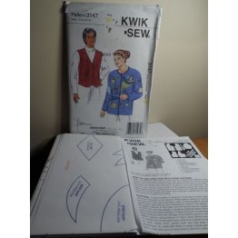 KWIK SEW Sewing Pattern 3147 