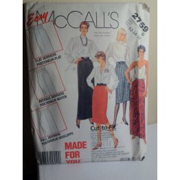 McCalls Sewing Pattern 2759 