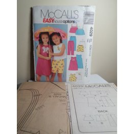 McCalls Sewing Pattern 4029 