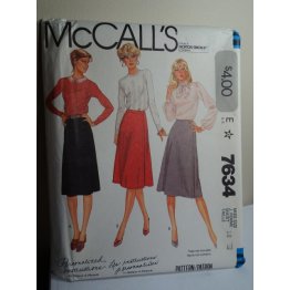 McCalls Sewing Pattern 7634 