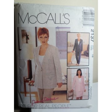 McCalls Sewing Pattern 2137 