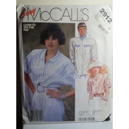 McCalls Sewing Pattern 2912 