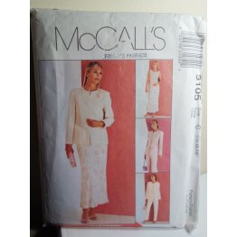 McCalls Sewing Pattern 3105 