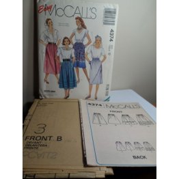 McCalls Sewing Pattern 4374 