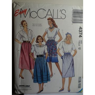 McCalls Sewing Pattern 4374 