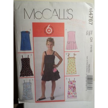 McCalls Sewing Pattern 4767 