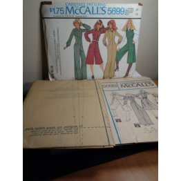 McCalls Sewing Pattern 5699 