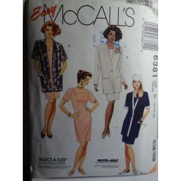 McCalls Sewing Pattern 6381 