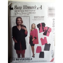 McCalls Sewing Pattern 6450 