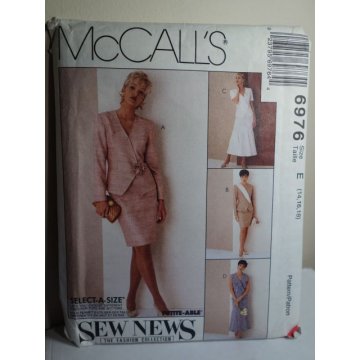 McCalls Sewing Pattern 6976 