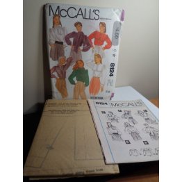 McCalls Sewing Pattern 8124 