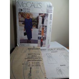 McCalls Sewing Pattern 8457 