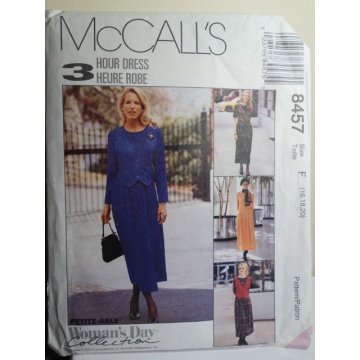 McCalls Sewing Pattern 8457 