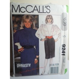 McCalls Sewing Pattern 9241 