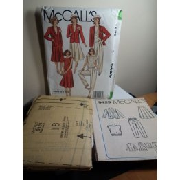 McCalls Sewing Pattern 9429 