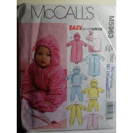 McCalls Sewing Pattern M5963 