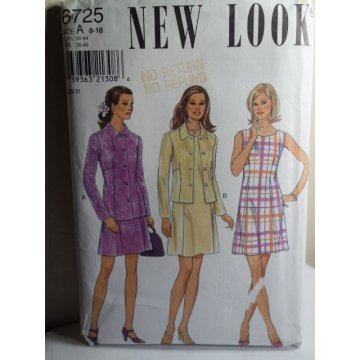 NEW LOOK Sewing Pattern 6725 