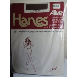 Hanes Alive 809 Vintage Pantyhose 