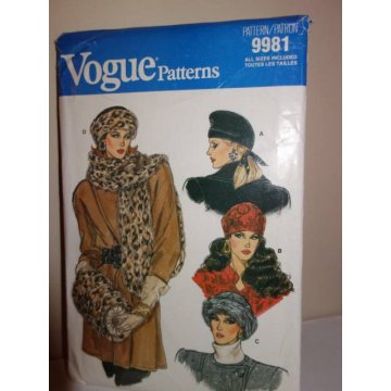 Vogue Sewing Pattern 9981