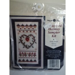 Mill Hill Treasures Needlework,  Holiday Sampler Kit