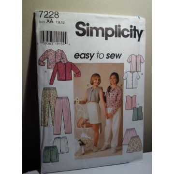 Simplicity Sewing Pattern 7228