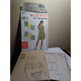 Simplicity Sewing Pattern 820