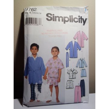 Simplicity Sewing Pattern 9762