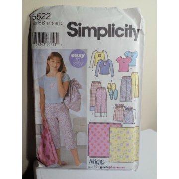 Simplicity Sewing Pattern 5522 